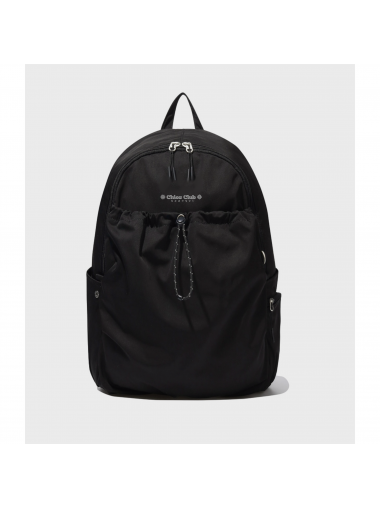 CHIOS CLUB - Lace Large Backpack  MS05/黑色
